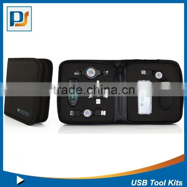 Promotional Gift Set for Christmas Season With USB Travel Kits Including Mouse Charging Adaptors Card Reader photo-3