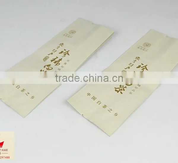 Customized Printed Natural Kraft Paper Stand up Pouch / Tea Packaging Bags photo-5