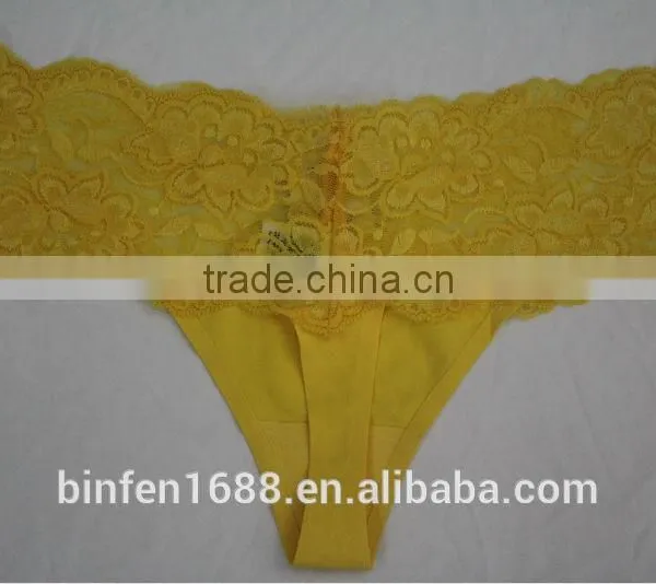 2014 Laser Cut Seamless Sexy Underwear Lace photo-2