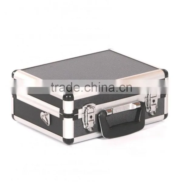 Crystal Aluminium Hard Camera Photography Flight Carry Case Storage Box Black photo-4