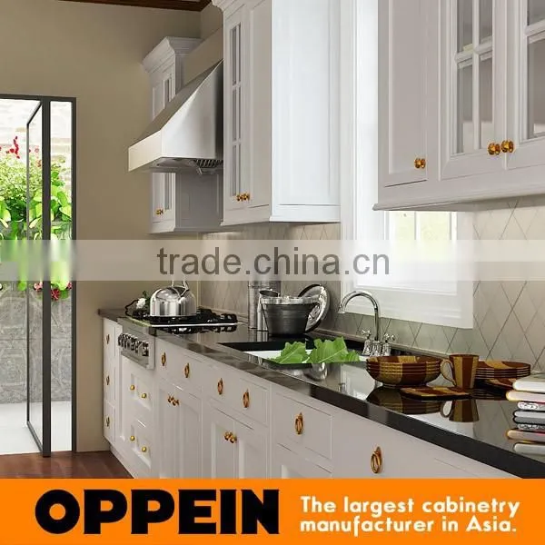 Knock Down Modern White Lacquer Kitchen Cabinets Wholesale photo-4