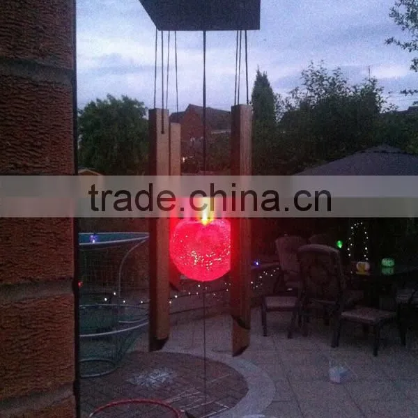 Wind Chimes With Solar Power Color Changing LED Light photo-4