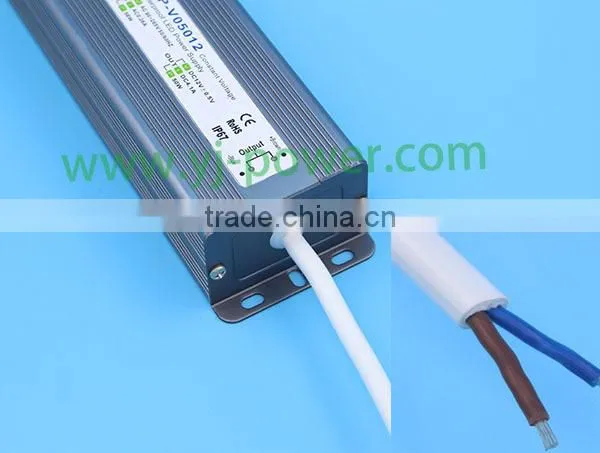 Waterproof Led Driver 50W 24V CE Rohs Approved Electric LED AC to DC Adapter photo-3