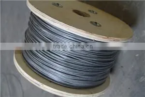 Manufacture 6X7+Iws Stainless Steel Wire Rope photo-4