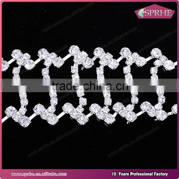 Wedding Rhinestone Cup Chain for Dresses