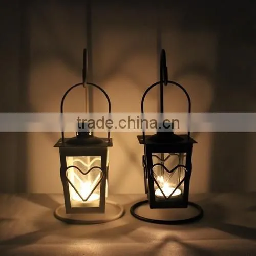 Indoor Outdoor Garden /Decorative Classic Metal Candle Lantern Candy Can be Held in photo-5