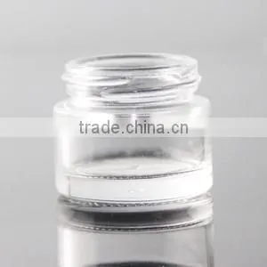 Cheap Glass Jar With White Plastic Lid White Cover photo-2