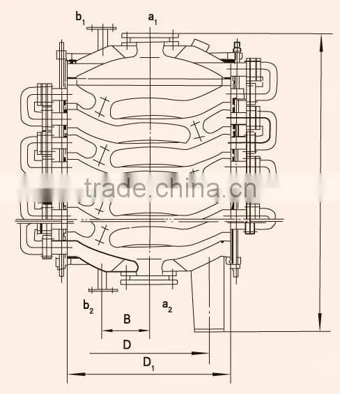 Good Quality Glass Lined Plate Type Condenser From Famous Chinese Company