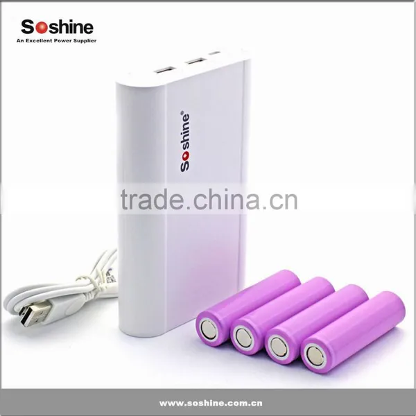 Wholesale 2016 New Original Soshine E3/E4 Power Bank With Battery Replaceable photo-5