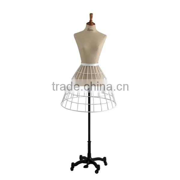 Wholesale Quality Adjustable Fabric Half Body Mannequin Torso photo-4