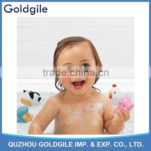 Phthalate Free Penguin Bath Toy for Baby photo-4