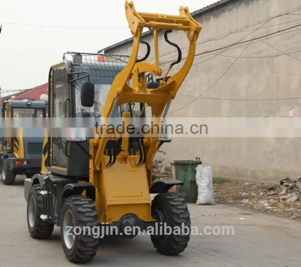 zl 08 wheel loader timber grab loader pallet fork loader