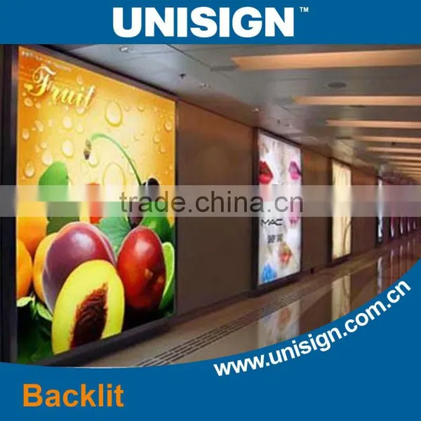 Unisign Water Proof Construction PVC Coated Backlit Flex Banner Stand photo-6