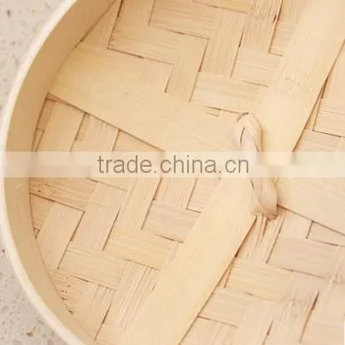 Handmade Bamboo Cookware Vegetable Food Steamer Set photo-3