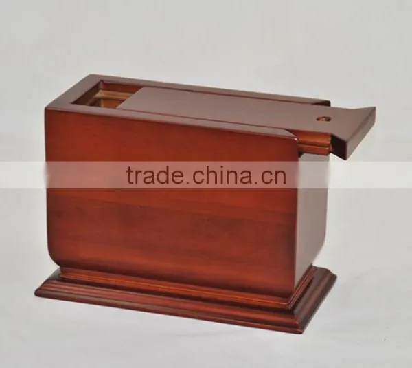 Nantong Millionaire Solid Mahogany Wooden Cremation Urn photo-3