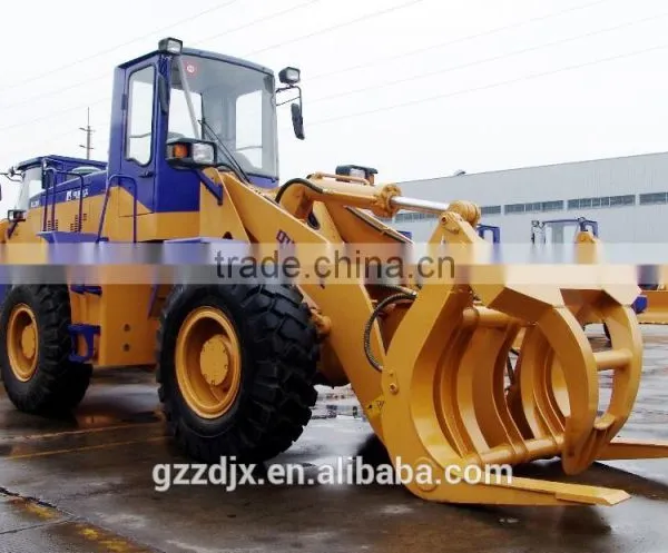 5T Fork Wheel Loaders in the Wood Catching Working Situation photo-2