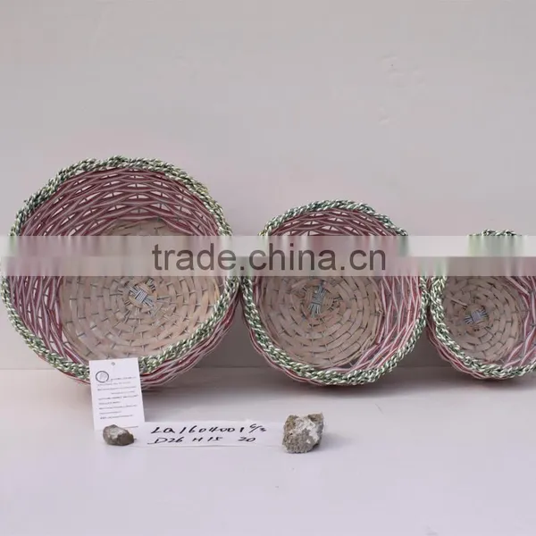 Round Storage Baskets/fancy Gifts Baskets/novelty Laundry Baskets photo-2