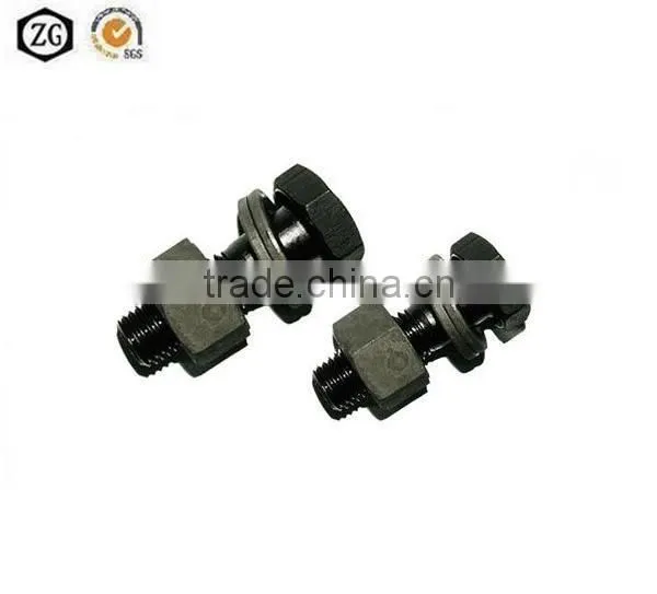 Hex Bolt Steel Structure Black Oxide 10.9grade photo-2