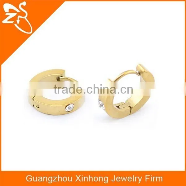 Fashion Stainless Steel Earring Stainless Steel Fancy Hoop Earring,crystal Fancy Earring