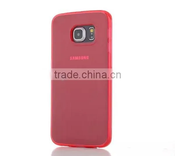Durable Hard Clear Soft TPU Cover For Samsung S6/S6 Edge photo-6