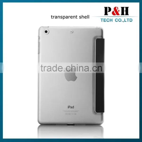 Transparent Color pc Leather Case for Ipad Mini photo-4