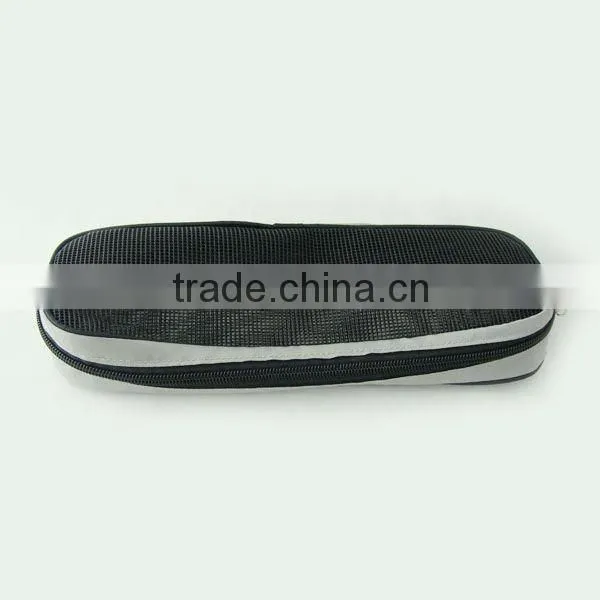 zipper small cosmetic bag to hold toothbrush toothpaste