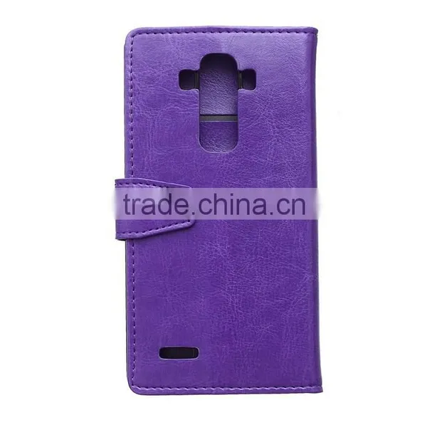 Wholesale Flip Cover Leather Case For LG G4 ,For LG G4 Book Cover Stand Case photo-6