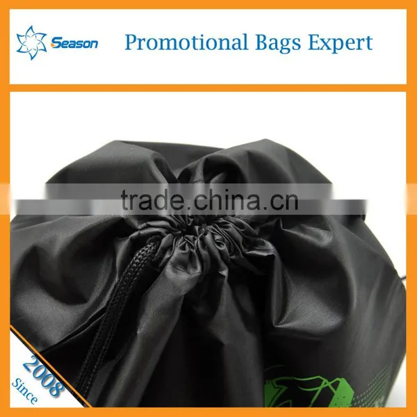 2016 New Design Polyester Drawstring Bag Cord Wholesale Drawstring Backpack photo-4