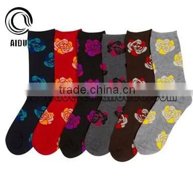 Custom Solid Striped Child Knitted Cotton Socks photo-6