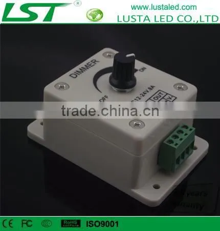 12V 24V 8A LED Dimmer Switch, PWM Digital Dimming,LED Dimmer 12V