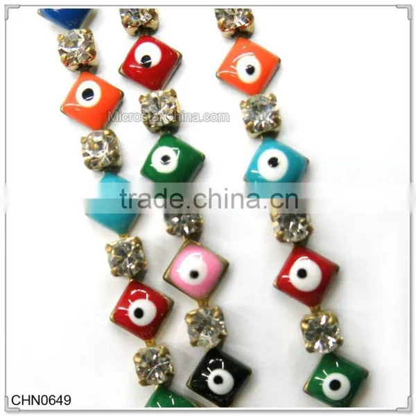 Wholesale Colored Brass Swing Chain For Jewelry photo-2