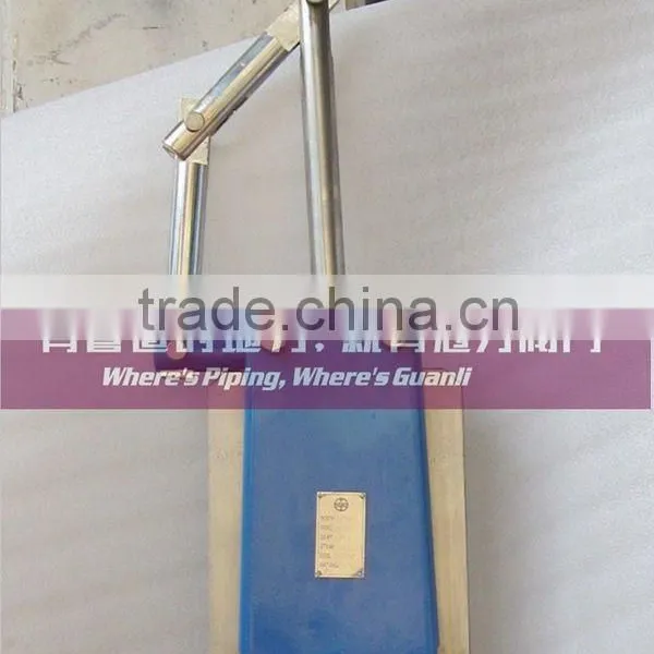 Lever Type Through Conduit Knife Gate Valve
