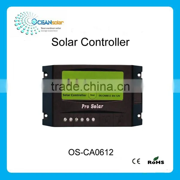 6A Solar Charge Controller in Good Quality With CE and Rosh