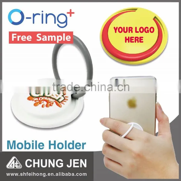 O-ring+ Cheap Plastic FInger Ring Holder Ring Stand for Mobile Phone photo-4
