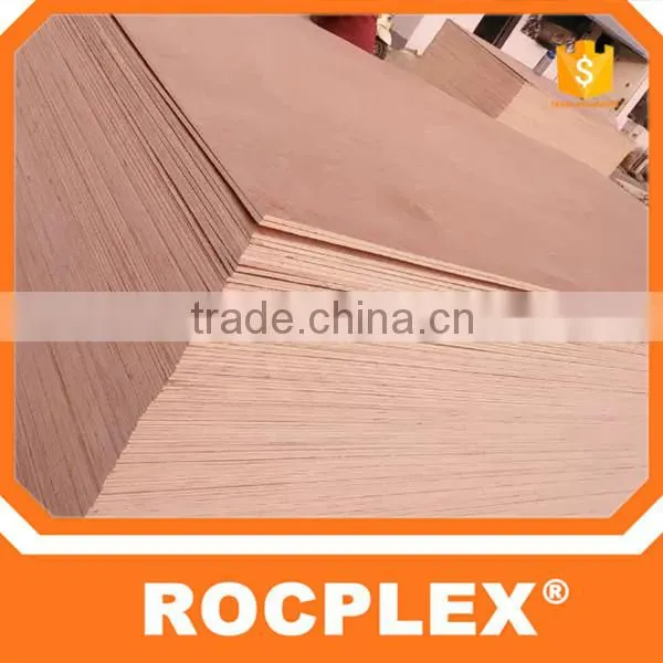Laminated Okoume Plywood 3.6mm , Red Meranti Plywood Boards photo-2