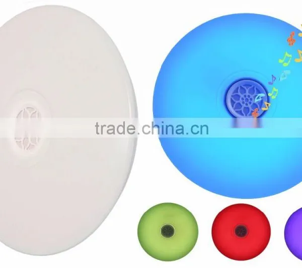Intelligent Surface Mount Ceiling Light Bluetooth Speaker with Light