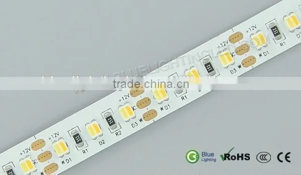 2015 Newest SMD3528 CCT Dimmable LED Strip Warm White/ Cool White photo-3
