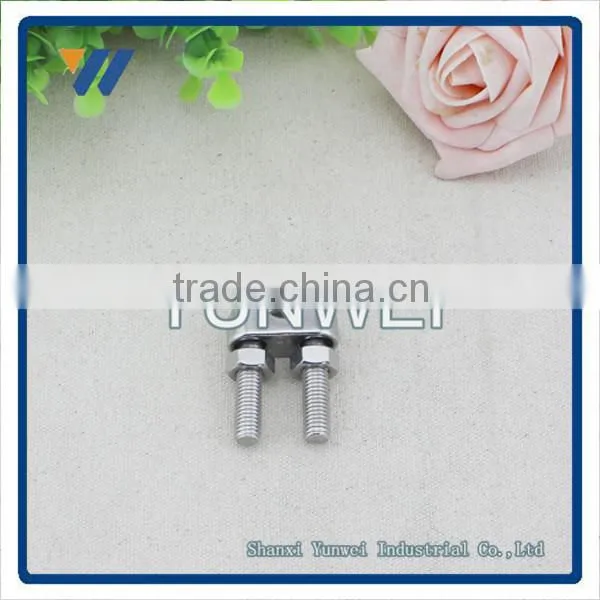 Stainless Steel Heavy-Duty Wire Rope Clip - Choose 3/16", 3/8" or 1/2" Heavy Duty Wire Rope Clip High Quality photo-6