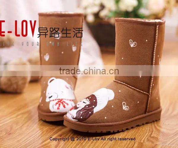 NO.U001LHot Sales High Quality and Cheap Snow Boots photo-2