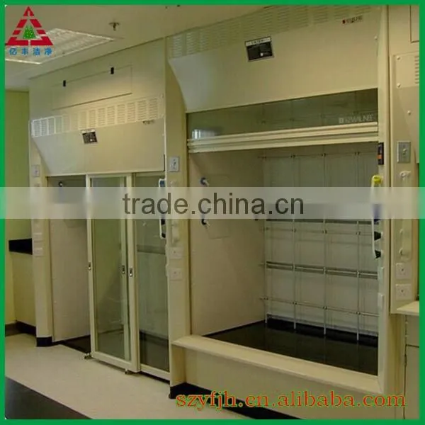 Laboratory Steel Canopy Hood/Common Type Chemical Fume Hood/Physics Experiment Lab Equipment photo-2