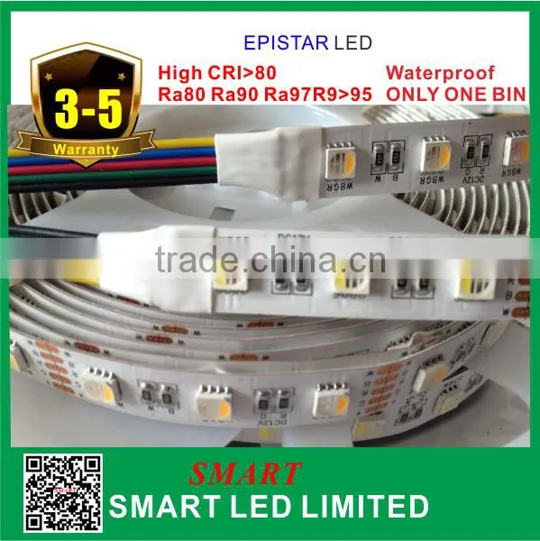 New Design, DC24V RGBWW 4 Color in 1 Led SMD 5050 RGBW Led Strip Light photo-5