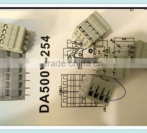 2.54mm Quick Screwless Terminal Block Connector For Communication Power Device photo-2