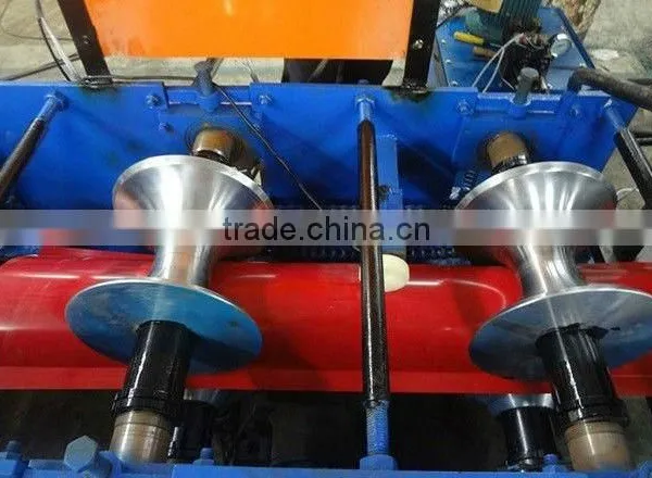 Metal Roof Ridge Cap Roll Forming Machine photo-2