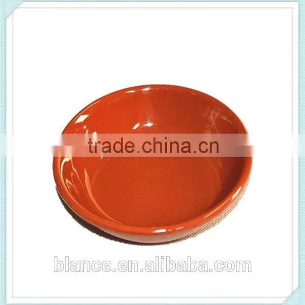 Ceramic Tray Small Design Terracotta Plate Red photo-2