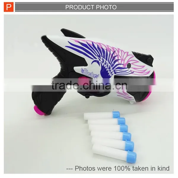 Girls Battle Game Toy Plastic Soft Air Guns Pistol for Sale photo-4