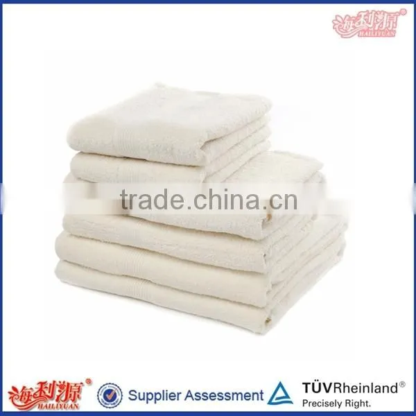 100% Cotton 5 Star Hotel Towel/16s Hotel Towel Set, White Color Hotel Bath Towel photo-3