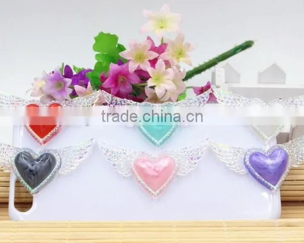 Flatback Resin Shining Butterflies for Hair Resin Cabochons Rein Crafts for Kids Hair Phone Accessaries photo-6