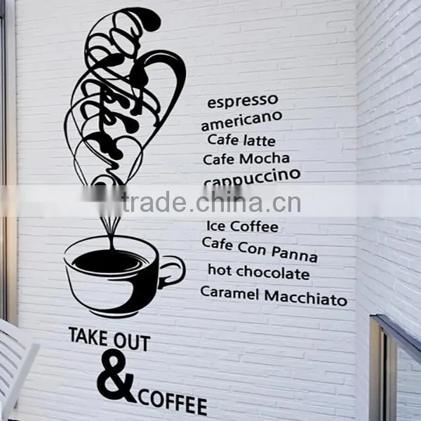 Wall Sticker Style and PVC Sticker Type Wall Decal