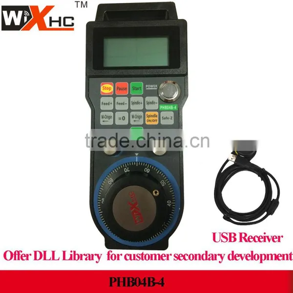 6 Axis Programmable CNC Wireless USB Hand Wheel PHB04B-6 photo-2