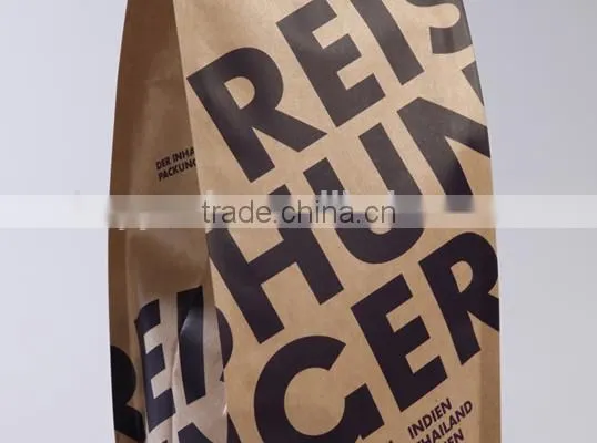 Resealable Zipper Kraft Paper Bag photo-5